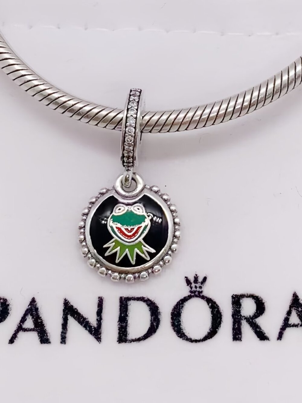 Pandora Disney Muppets Kermit DangleCharm